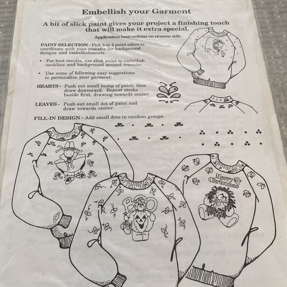 Vintage 1989 Daisy Kingdom Iron on Transfers Angel Bunny - Picture 5 of 6